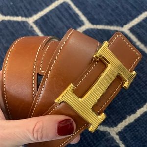 Hermès Beveled Buckle and Reversible Belt